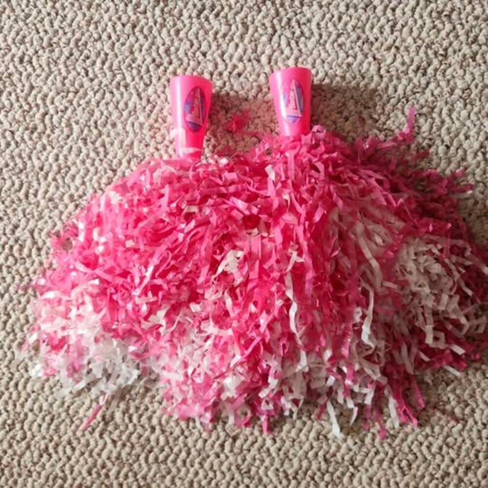 Set of 2 Vintage Barbie Pom Poms